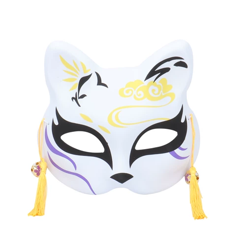 Маски для лица, гости, проходящие тысячи масок для лица, сеть красных, ту же самую кошачью лицевую руку японский стиль и аниме -аниме Мужчины и Женщины.
