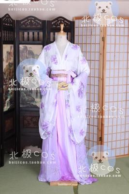 taobao agent Clothing, purple elegant Hanfu, cosplay