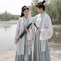 [Люйян Xiling Changqing] Оригинальный традиционный ханфу мужские и женские пары CP пересекают одежду гей -не -костюм