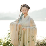 [Люйян Шулинг-дю Руо] Традиционные женские вышитые женские рубашки с большими рукавами юбки Цянььяо.
