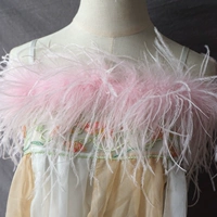 3 слоя розовых зашифрованных страусов