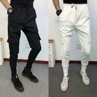 Tinh thần xã hội quần anh chàng mùa thu mới phiên bản Hàn Quốc của xu hướng quần legging Slim chân hoang dã quần nam quần tây âu
