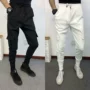 Tinh thần xã hội quần anh chàng mùa thu mới phiên bản Hàn Quốc của xu hướng quần legging Slim chân hoang dã quần nam quần tây âu