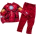 Bộ quần áo cos dành cho trẻ em Iron Man cao cấp 80-100