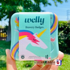 Пакет стерилизации 现货美国welly kids儿童创可贴套盒多规格zhi血舒适透气防水48片