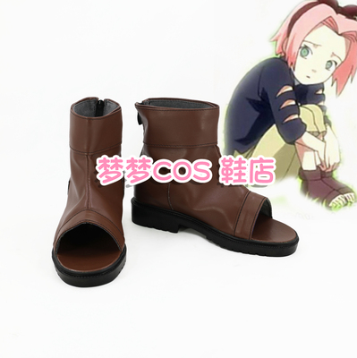 taobao agent Number 3368 Naruto Haruye Sakura Child COS Shoes COSPLAY Shoes to Customize