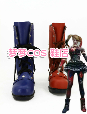 taobao agent No. 2576 Batman: Akham Knight Harry Kuyin Clown Girl COSPLAY Shoes