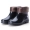 2018 về giày ống mới đi giày nam giày nam chống nước mưa giày cao su ống cao su và nhung ống ngắn ấm áp giày chống nước đi phượt