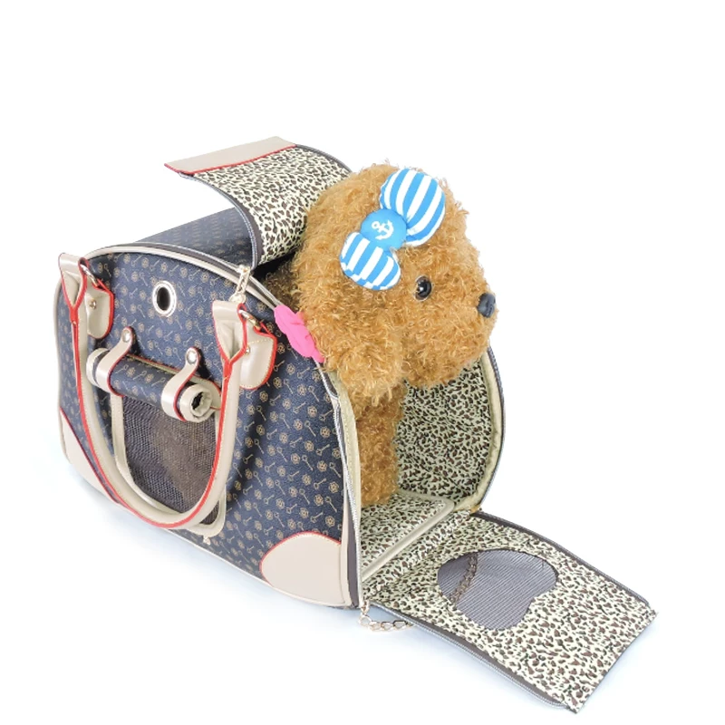 Folding handheld breathable bag to go out
