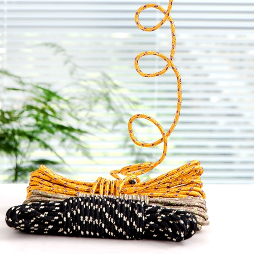 Универсальная нескользящая ветрозащитная сушилка, нейлоновое одеяло, бельевая веревка, 10м