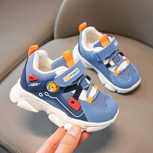 Детские туфли для мальчиков, детская дышащая дезодорированная спортивная обувь