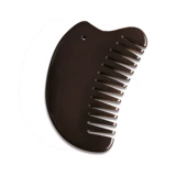 Натуральный 5A 5A Xuanhuang Sibin Stone Comb Massage Comb На головной терапевтической доске расчесывание и дифференциальные обряды головы Super Horn