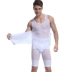 Cơ thể nam giới hình thành bụng corset vest chia hình phù hợp với eo chặt chẽ cơ thể thể thao đồ lót bụng năm- điểm quần quần Corset hai mảnh