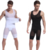 Cơ thể nam giới hình thành bụng corset vest chia hình phù hợp với eo chặt chẽ cơ thể thể thao đồ lót bụng năm- điểm quần quần Corset hai mảnh