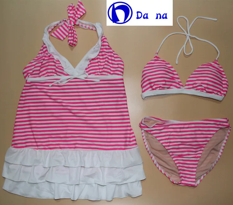 (Cross-border trading), summer swimwear for adults, spring set, plus size, 3 piece set