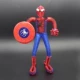 Паук -ман [красный синий] +щит