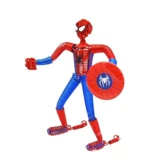 Плетеная игрушка, «сделай сам», Человек-паук, капитан Америка, подарок на день рождения