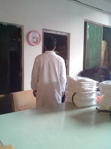 Хлопковый белый халат, хлопковая униформа врача, белая униформа медсестры для работы, 100% хлопок