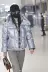 Tang Hao với cùng một đoạn bạc sáng bóng xuống áo khoác giải phóng mặt bằng đáng giá vài ngôi sao cuối cùng với phiên bản tiếng Hàn của con vịt dày xuống - Xuống áo khoác Xuống áo khoác