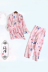 Của phụ nữ cotton đồ ngủ mùa hè mùa xuân và mùa thu mỏng gạc đôi ngắn tay Nhật Bản kimono dịch vụ nhà mồ hôi hấp quần áo áo choàng tắm Giống cái