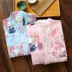 Của phụ nữ cotton đồ ngủ mùa hè mùa xuân và mùa thu mỏng gạc đôi ngắn tay Nhật Bản kimono dịch vụ nhà mồ hôi hấp quần áo áo choàng tắm quan ao ngu cho nguoi cao tuoi Giống cái