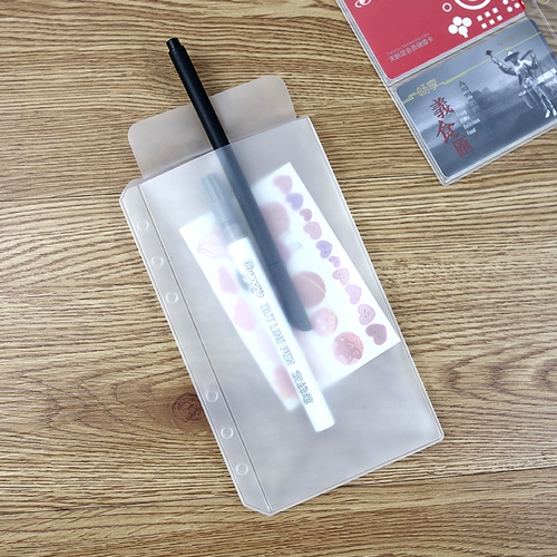 Сумка для хранения, карманный блокнот, прозрачный аксессуар, папка с молнией, 4A, отрывной лист, 5A, 7A