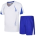 Thể thao phù hợp với nam giới mùa hè ngắn tay quần short tập thể dục chạy quần áo cộng với phân bón XL phần mỏng nhanh chóng làm khô thoáng khí cầu lông quần áo