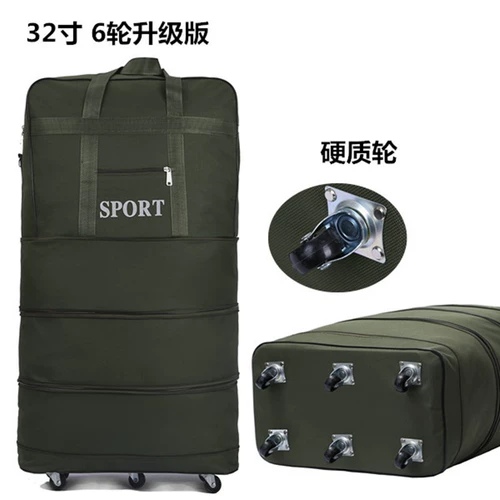 Универсальная водонепроницаемая вместительная и большая складная сумка для переезда, система хранения для путешествий