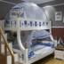 Muỗi net yurt miễn phí lắp đặt ký túc xá sinh viên giường đôi 1.0 m có thể gập lại nhà giường con 1.2 m giường Lưới chống muỗi