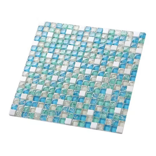 Хрустальная льда трещина стеклянная мозаичная плитка Плитка Переписка телевизор Фоновая стена каменная оболочка кухня гостиная стена стены