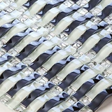 Мозаичная хрустальная стеклянная арочная плитка самостоятельно