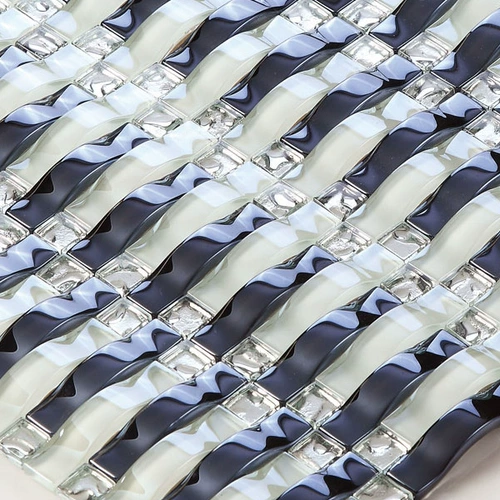 Мозаичная хрустальная стеклянная арочная плитка самостоятельно