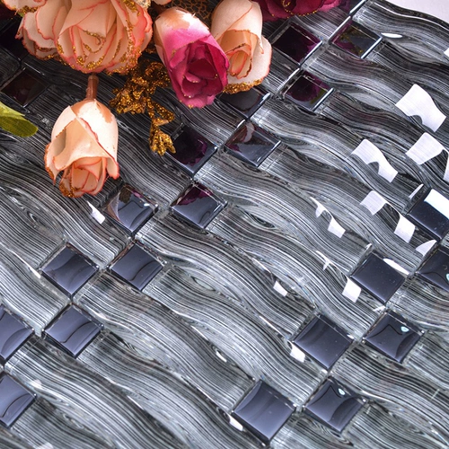 Мозаичная хрустальная стеклянная арочная плитка самостоятельно