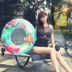 Vòng bơi bơm hơi dành cho người lớn làm dày người lớn để tăng béo quá khổ chuyên nghiệp cho nam và nữ phao cứu sinh - Cao su nổi phao bơi cho trẻ em Cao su nổi