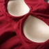 Lycra bông vành đai ngực pad ngắn tay BRA-t vest nửa tay T-Shirt miễn phí bra cup một nhà đồ ngủ yoga phụ nữ