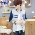 Teen mùa xuân áo khoác nam Hàn Quốc phiên bản junior học sinh trung học đẹp trai áo khoác sinh viên mùa hè quần áo xu hướng phần mỏng đồng phục bóng chày
