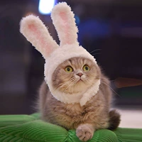 Белый кролик, шапка