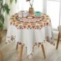 Quốc Gió quanh bàn cà phê bảng vải Bubu nghệ thuật hình chữ nhật vuông bohemian tròn nhỏ vải bảng - Khăn trải bàn khăn trải bàn chống thấm nước