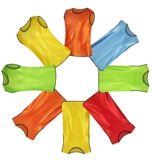 Футбольный жилет для тренировок для детей и взрослых, майка, делается под заказ