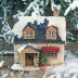 Người tuyết thực sự sáng tạo trang trí nhà nhỏ trang trí nhà quà tặng Giáng sinh để gửi cho cô gái năm mới Trang trí nội thất