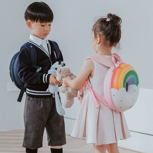 Радужный пончик, детский милый расширенный ранец для мальчиков и девочек для детского сада, подарок на день рождения