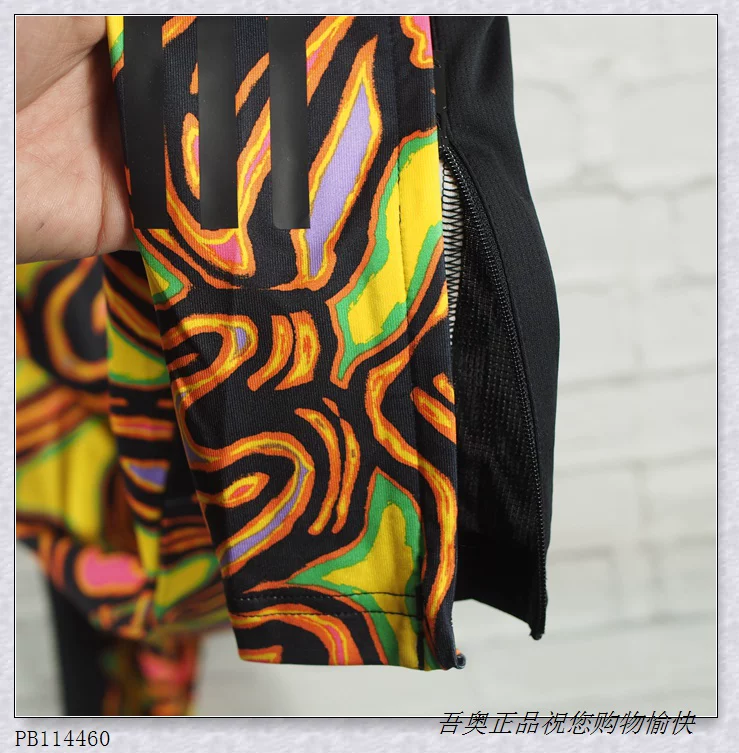 [阿迪达斯三叶草 JEREMY SCOTT 男子涤纶弹力紧身裤 AC1819]