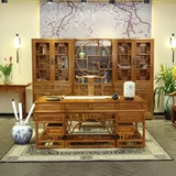 Антикварный ноутбук из натурального дерева, мебель, комплект, китайский стиль