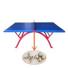 Аксессуары для настольного тенниса 乒乓球台网架螺丝全套 乒乓球桌隔板专用螺丝配件整套防盗帽