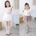 Mùa xuân và mùa thu cotton bé nửa trong vớ ống mùa hè nữ mỏng bé công chúa vớ trẻ em bé gái trên đầu gối ống dài - Vớ Vớ