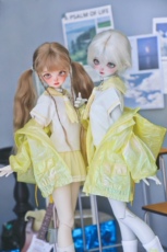 Одежда для кукол BJD （菜包猪肉铺）bjd4分6分熊妹熊蛋兔豆豆mddmsd娃衣 水手服