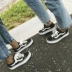 Giày vải nữ mùa hè Hàn Quốc phiên bản của mùa hè Harajuku hoang dã phẳng thấp để giúp vài giày vải sinh viên với giày trượt phụ nữ