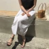 Dép nữ mùa hè 2018 mới hở ngón dép phẳng Hàn Quốc Chic hoang dã từ retro với dép đơn giản phụ nữ giày sandal nữ Sandal