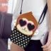 Mùa hè mới dễ thương túi điện thoại di động nữ Messenger túi vai túi điện thoại di động treo cổ mini coin purse phim hoạt hình túi nhỏ