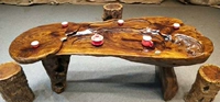 Куриное крыло деревянное чайное столик корень резных деревье
